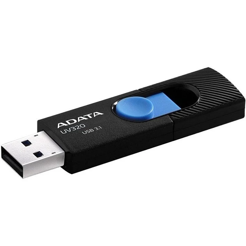 A-Data UV320 32GB USB3.1 Black/Blue A-Data UV320 32GB USB3.1 Black/Blue