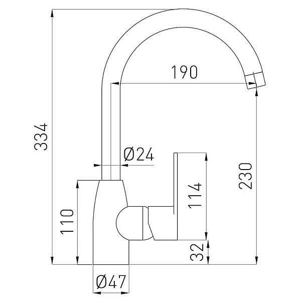 KITCHEN MIXER CORDOBA BCD4