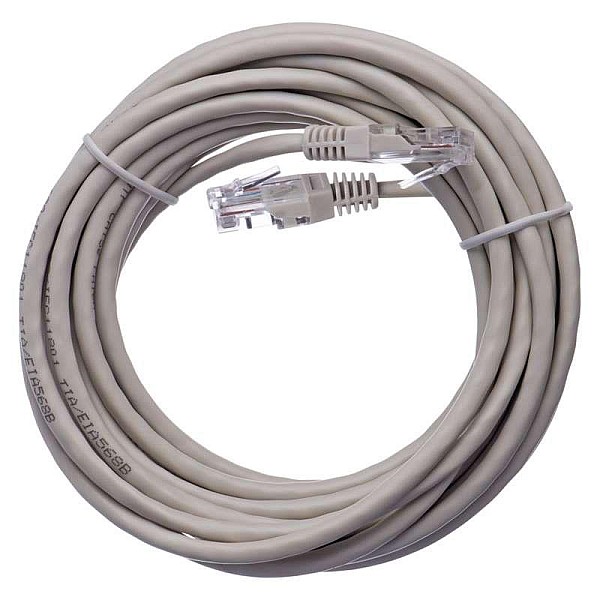 Kabelis EMOS RJ-45 M. RJ-45 M. 5m. pelēks S9125