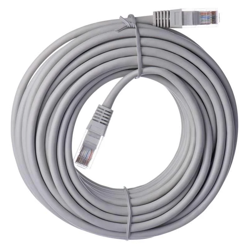 Kabelis EMOS RJ-45 M. RJ-45 M. 10m. pelēks S9126 Kabelis EMOS RJ-45 M. RJ-45 M. 10m. pelēks S9126