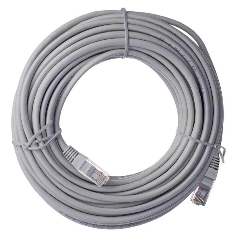 Kabelis EMOS RJ-45 M. RJ-45 M. 15m. pelēks S9127 Kabelis EMOS RJ-45 M. RJ-45 M. 15m. pelēks S9127