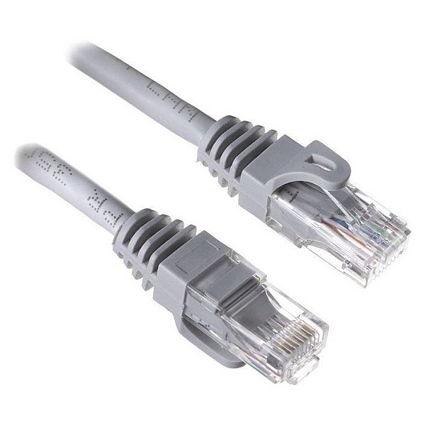 Kabelis EMOS RJ-45 M. RJ-45 M. 15m. pelēks S9127