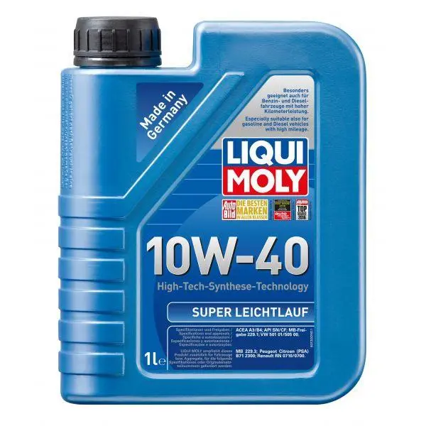 Engine oil Liqui Moly 10W-40. 1 l