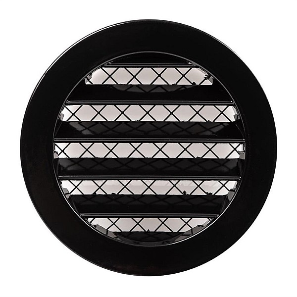 GRILLE ALUMINIUM ALLOY 100MM BLACK