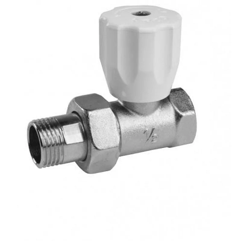 TEIDE RADIATOR TAP STRAIGHT VALVE 1/2 F