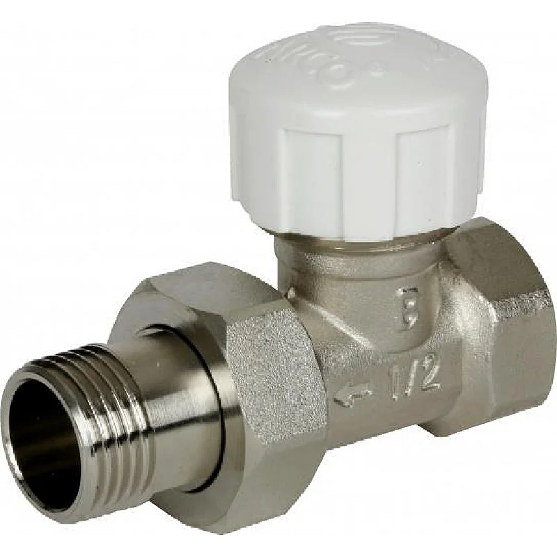 RADIATOR VALVE M30 STRAIGHT 1/2X1/2