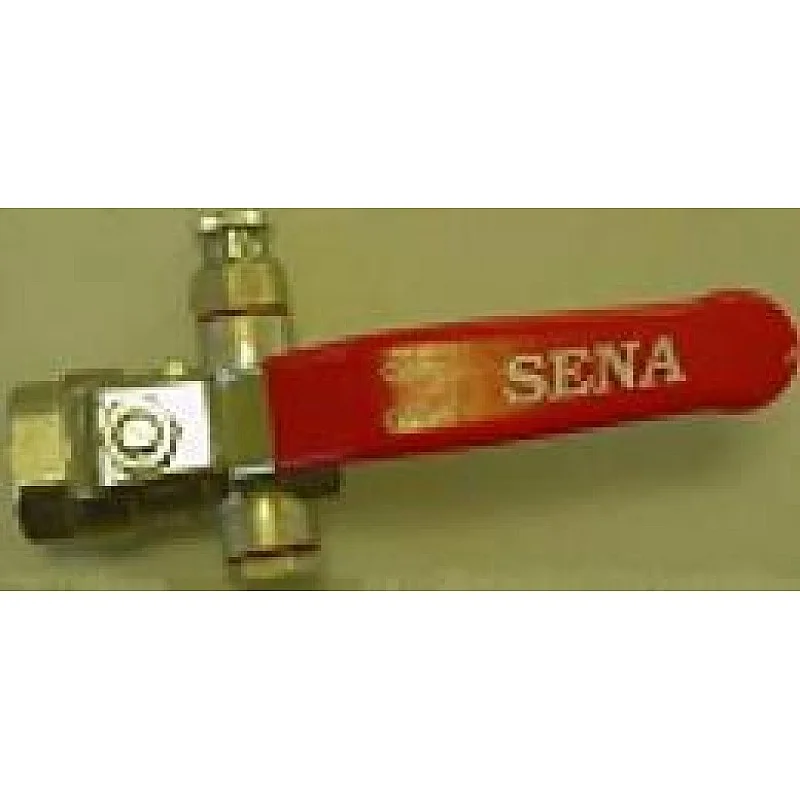 BALL VALVE SENA VA30 1/2 FF W AIR DRAIN