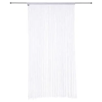 CURTAIN WHITE THREAD 90X200 D