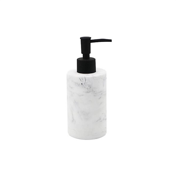 POLYRESIN LOTION DISPENSER7.2X7.2X17.5CM