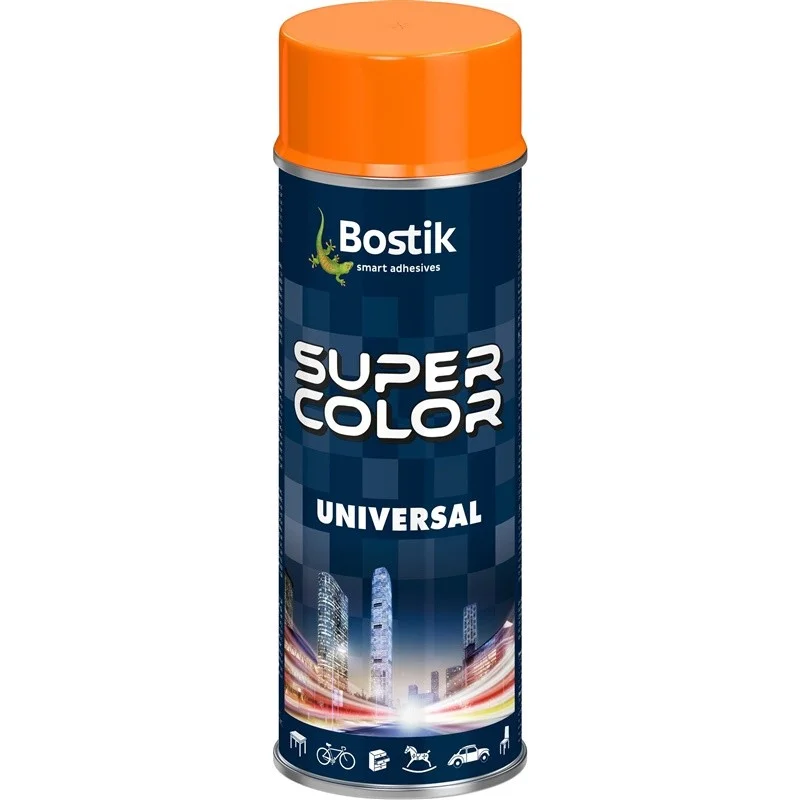 Aerozoliniai dažai SC Bostik. oranžiniai. R-2004. 400ml