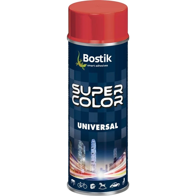 Aerozoliniai dažai SC Bostik. ugnies raudoni. R-3000. 400 ml