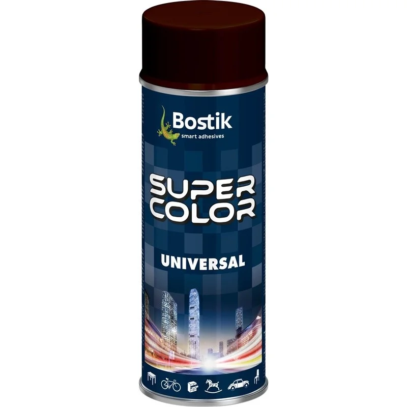 Aerozoliniai dažai SC Bostik. tamsiai rudi. R-8017. 400ML