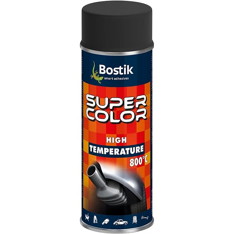 Aerozoliniai termo dažai Bostik. juodi. 400 ml