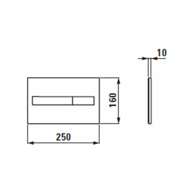 Nolaišanas poga aw1 h89566 mat melna Nolaišanas poga aw1 h89566 mat melna