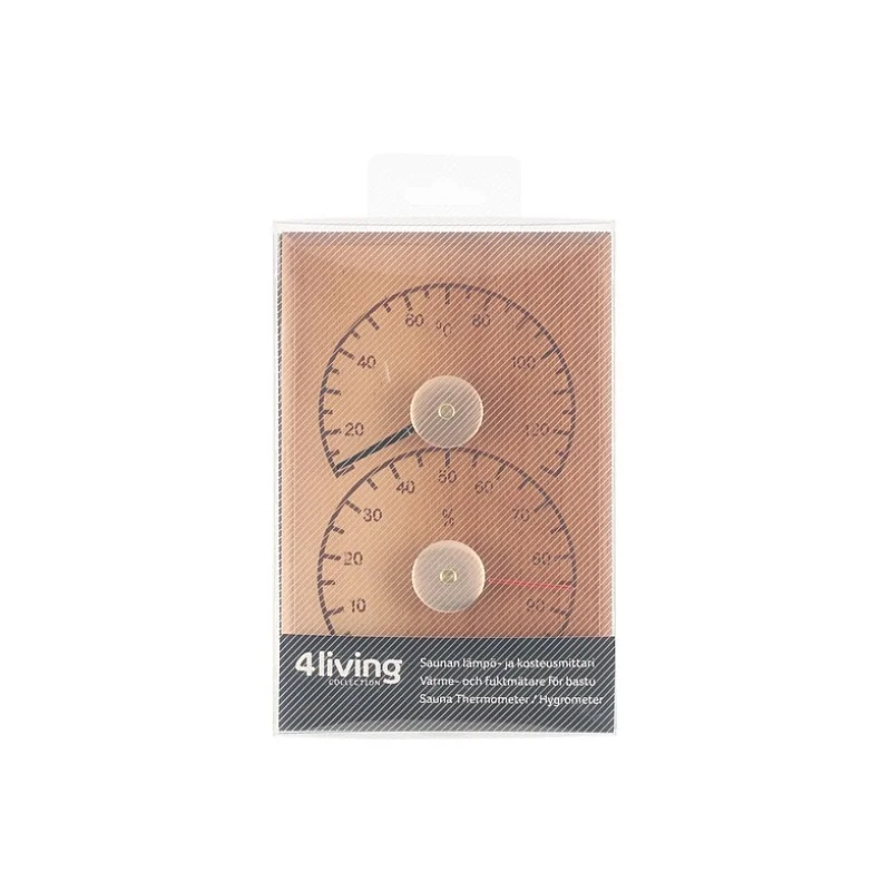 SAUNA THERMOMETER-HYGROMETER ALDER