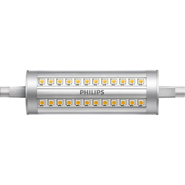 LED lempa Philips R7S. 14W. 118mm. 3000K. 1600lm. dim