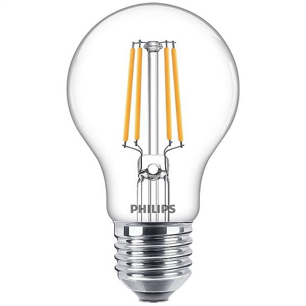 LED lemputė PHILIPS. A60. E27. 4.3 W. 470 lm. 2700 K