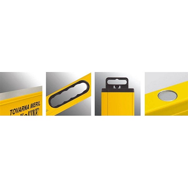 EXACTA. SPIRIT LEVEL 3V120CM. HAND-HOLDS