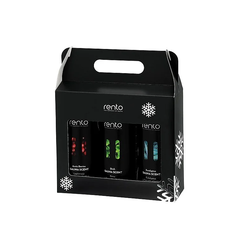 RENTO SAUNA SCENT GIFT BOX 3 X 400 ML