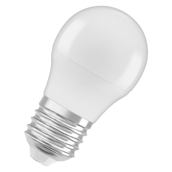 LED lemputė OSRAM. P45. E27. 5.5 W. 470 lm. 2700 K