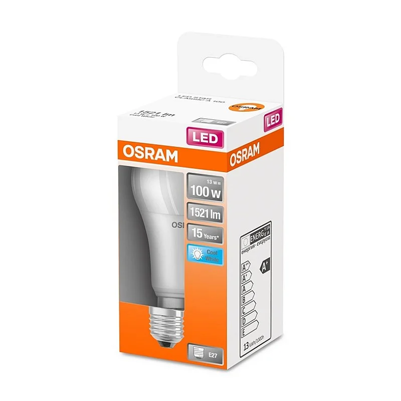 LEDSCLA100 13W/840 230VFR E27 OSRAM