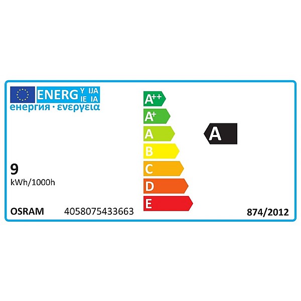 LED lempa Osram PAR16. 36°. 8.3W. GU10. 2700K. 550lm. dim