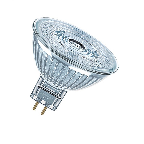 LED lempa Osram. MR16. 36°. 8W. GU5.3. 827. 12V. 621lm