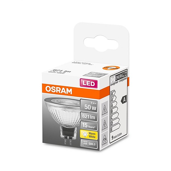 LAMPA LED MR16 36O 8W GU5.3 827 DIM