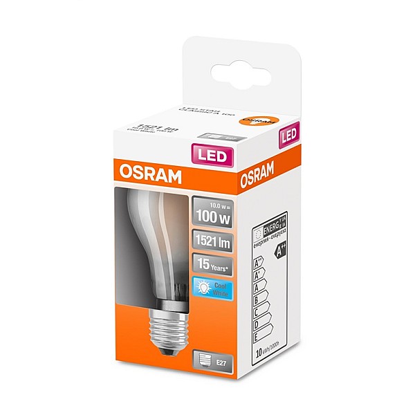 LEDSCLA100 10W/840 230VGLFR E27 OSRAM