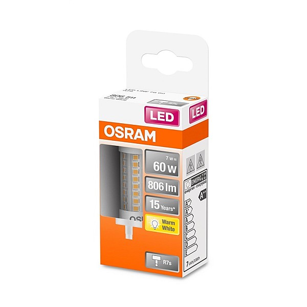 LEDLI7860 7W/827 230V R7S OSRAM