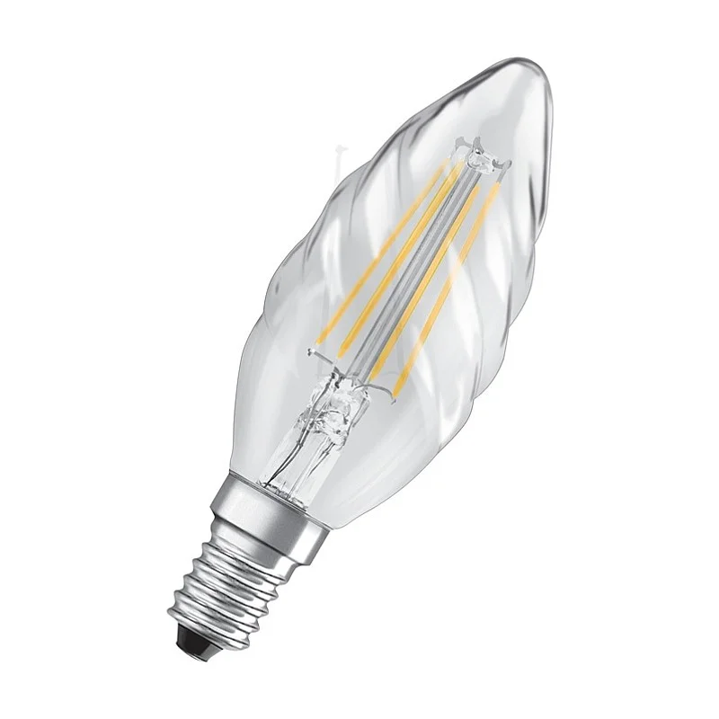 LEDSCL FIL BW35 3.4/4W E14 2700K 470LM