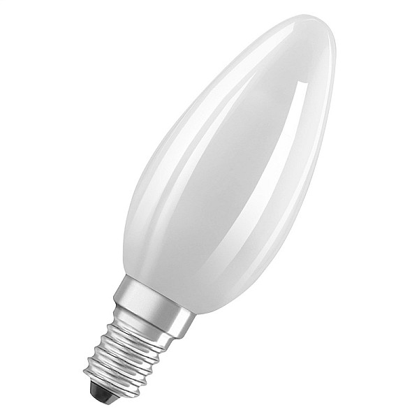 LED lemputė OSRAM. B35. E14. 6 W. 806 lm. 2700 K