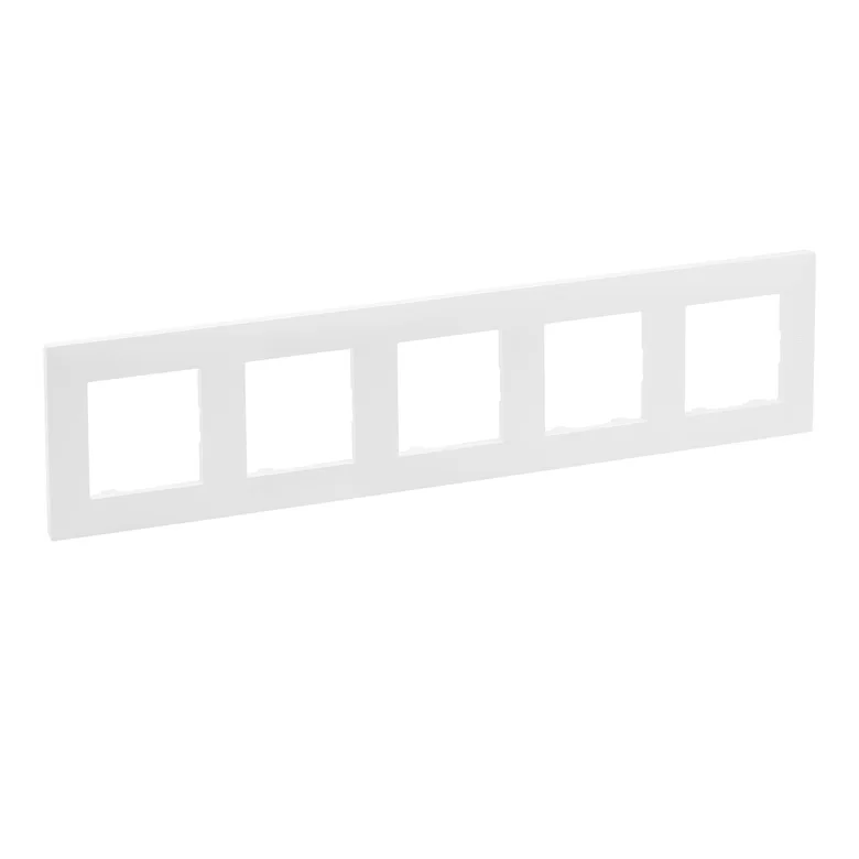 Penkiavietis rėmelis LEGRAND NILOE STEP. baltos spalvos Penkiavietis rėmelis LEGRAND NILOE STEP. baltos spalvos