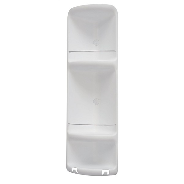 SHOWER RACK CAESAR WHITE  70810200300