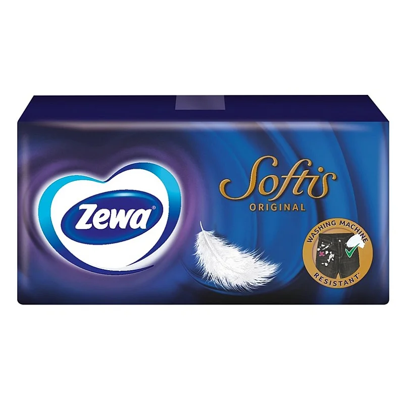 NOSE DISPOSABLE ZEWA SOFTIS 1X9