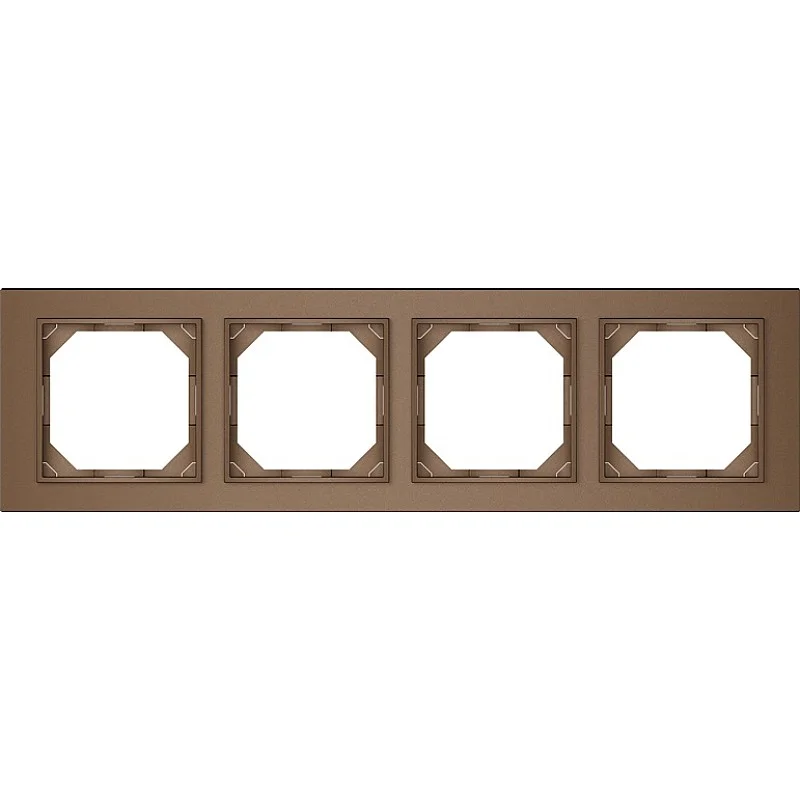 Keturvietis rėmelis VILMA QR1000. mocha spalvos