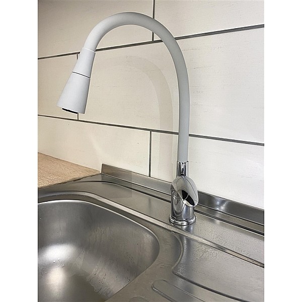 SINK MIXE WITH SVIWEL SPOUT DSA506.5/13S