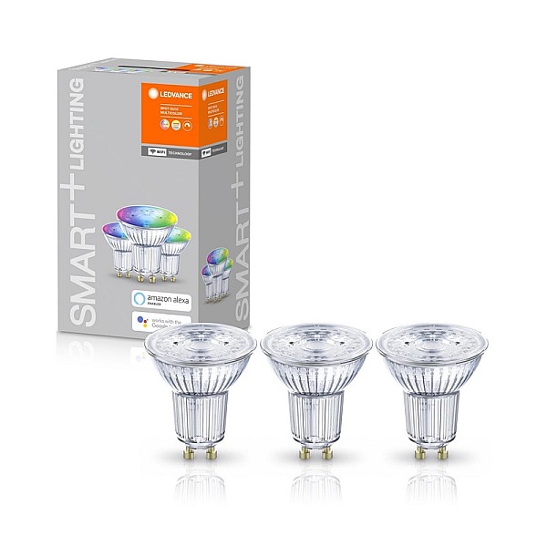 Išmanioji LED lempa SMART WIFI. GU10. 5W. 350lm.RGBX3VNT