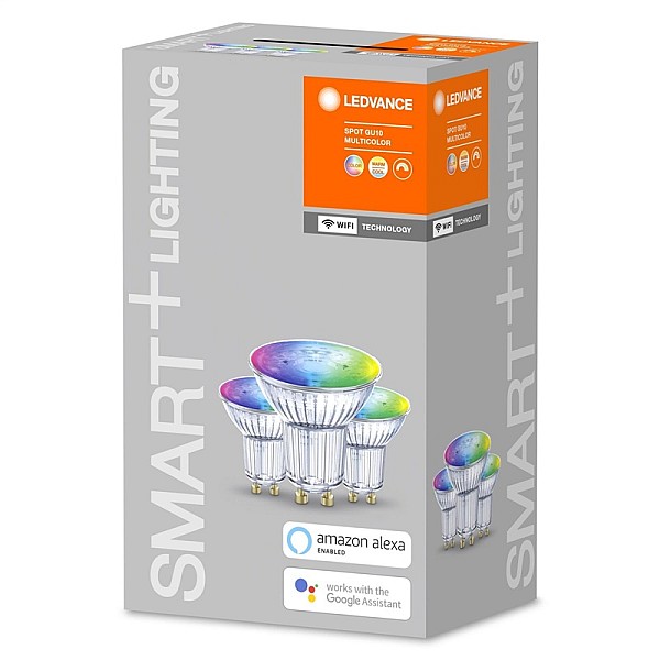 LED SPULDZE SMART WIFI GU10 5W X 3 GAB.