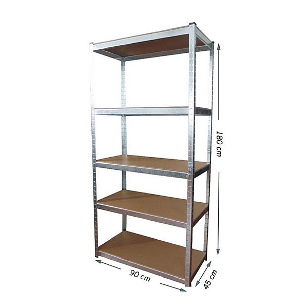 STORAGE SHELF MDF 180X90X45CM 265KG