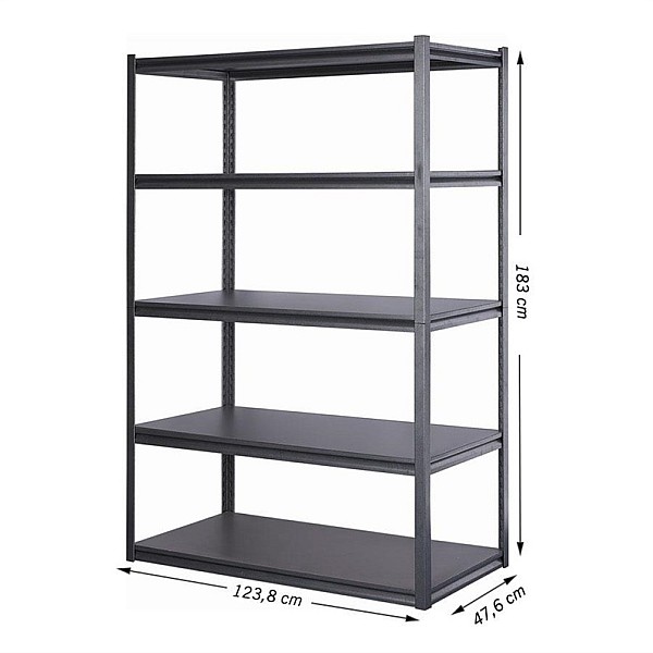 STORAGE SHELF 183X123X47CM 360KG