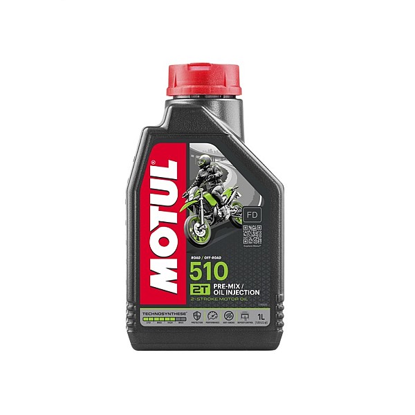 Motociklų variklių tepalas MOTUL 510 2T. 1 l