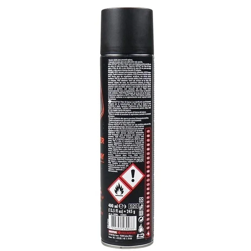 MOTUL AIR FILTER OIL SPRAY A2 400 ML