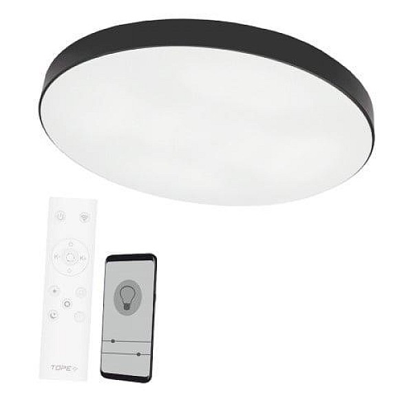 CEILING LAMP BOSTON2X36W D45RC LED BLACK