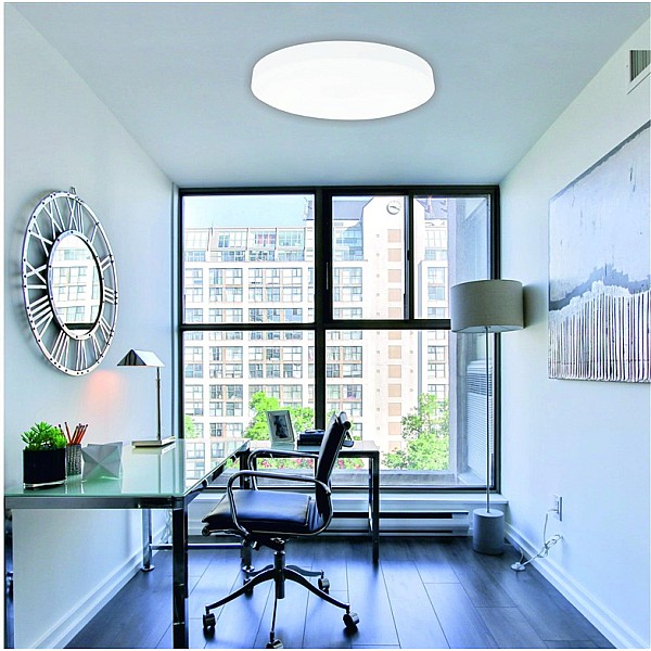 CEILING LAMP BOSTON2X36W D45RC LED WHITE