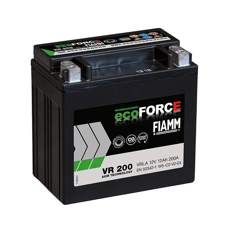 Akumuliatorius FIAMM AUXILIARY. 12 Ah. 200 A. 12 V