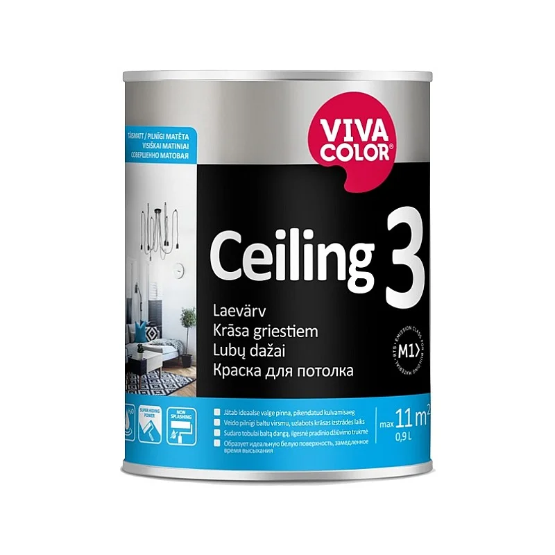 CEILING PAINT 3 0.9L AP-ALUS WHITE
