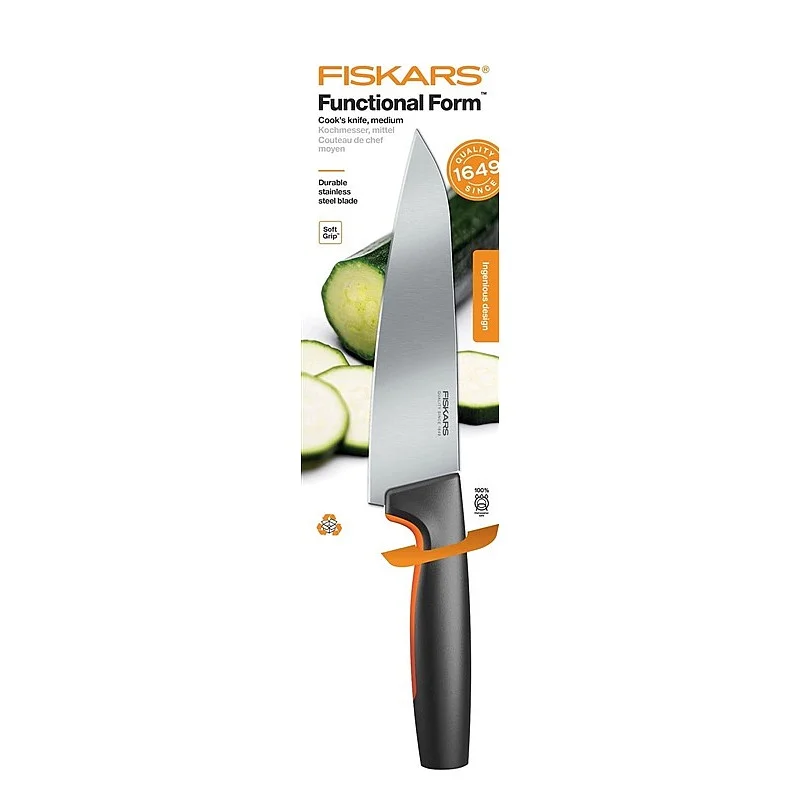 Vidutinis šefo peilis FISKARS NEW FF 1057535 Vidutinis šefo peilis FISKARS NEW FF 1057535