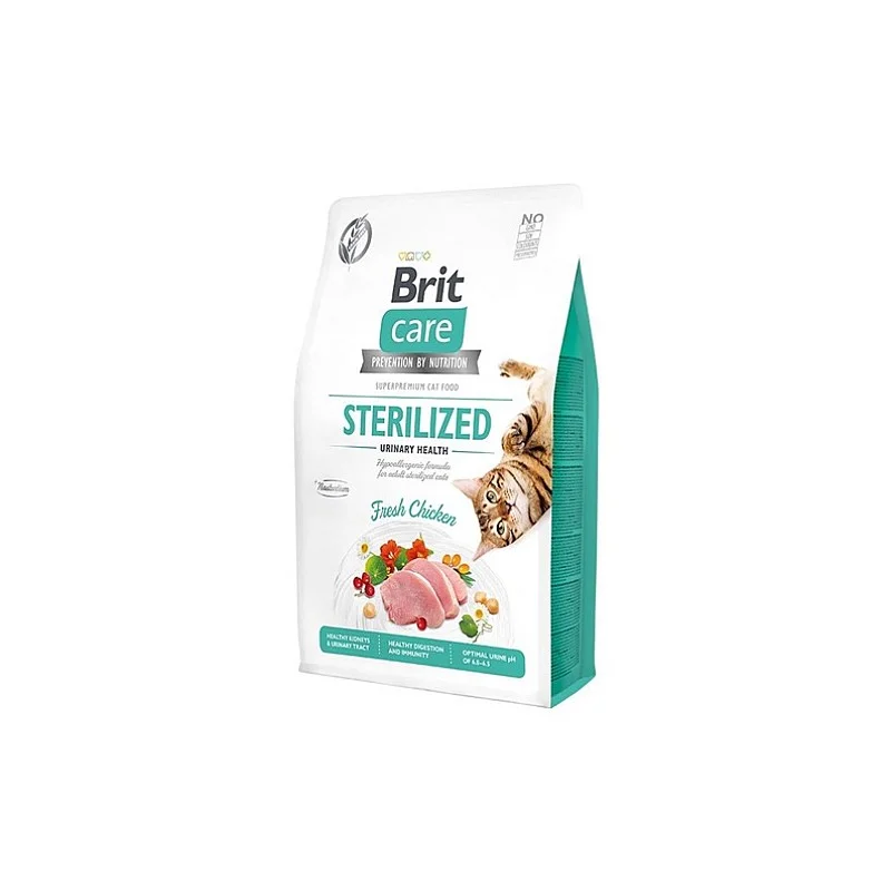 KAĶU BARĪBA BRITCARE STERILIZĒTIEM 0.4KG