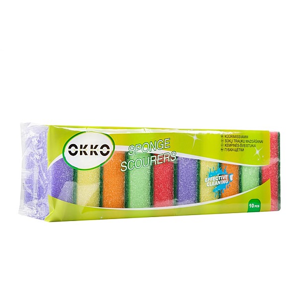 KITCHEN SPONGES OKKO 10 PCE